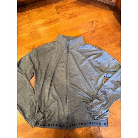Women’s heat gear under Armour, zipper jacket, size medium - Picture 1 of 4